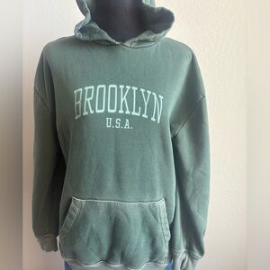 GAP Green Brooklyn USA Men's Hoodie